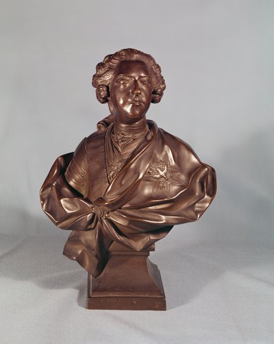 Bust of Louis XV by Jean Baptiste II Lemoyne